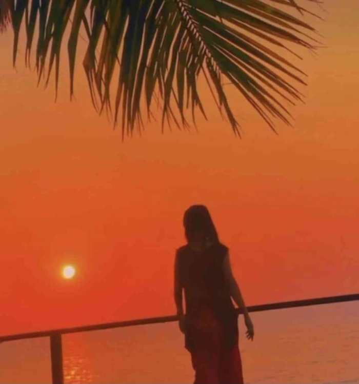 Senja di Kupa (Sumber: instagram restarea_kupas7)