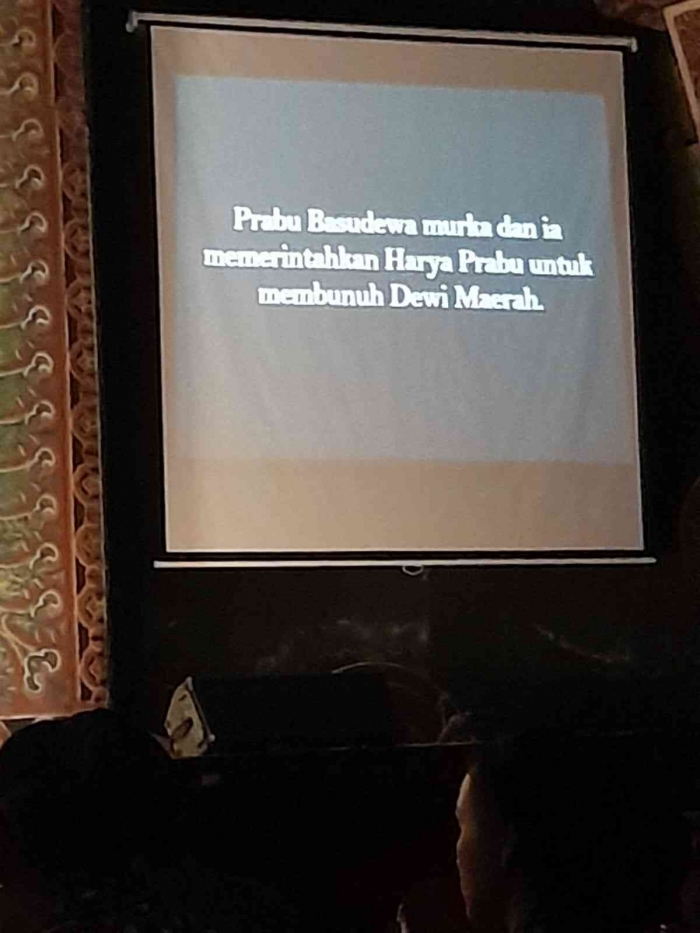 Deskripsi adegan di hutan (dokpri)