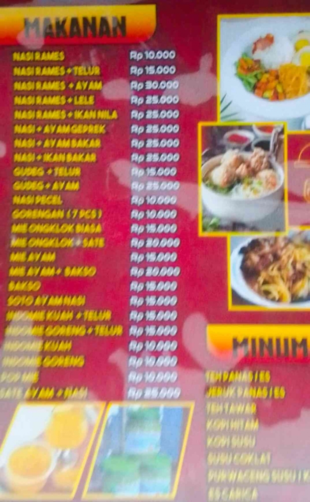 Harganya relatif terjangkau. Tidak khawatir kantong bolong(dokpri)