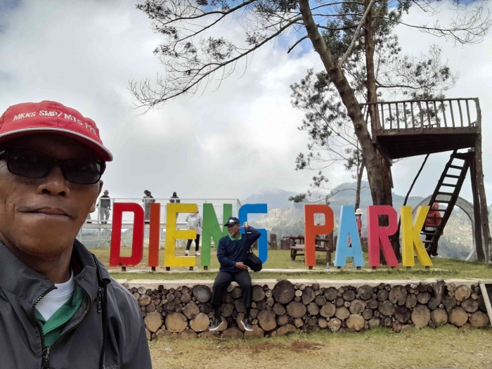 Berswafoto di Dieng Park (dokpri)
