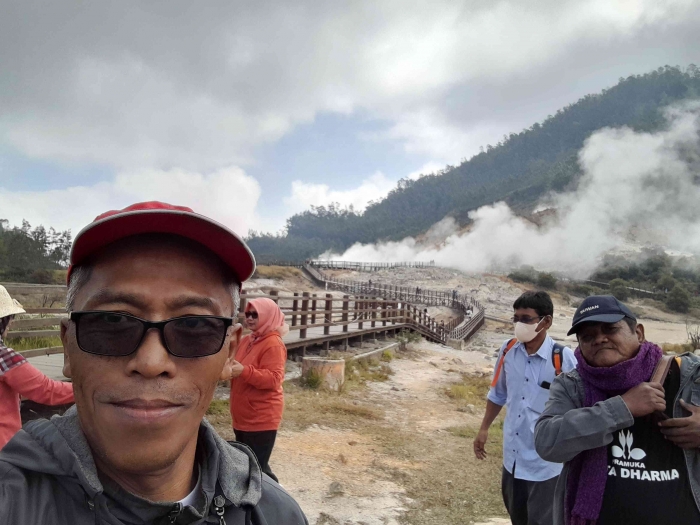 Jalur jalan kaki panjang (dokpri)