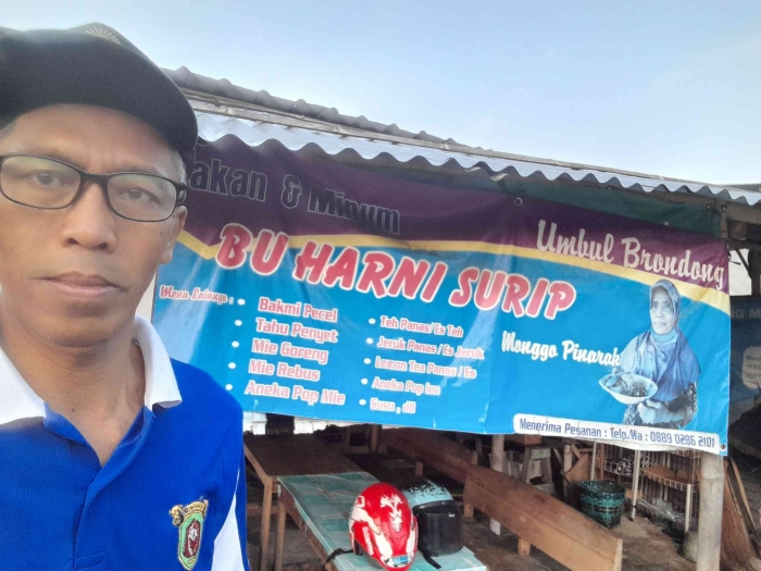 Warung pecel mbah Surip (dokpri)