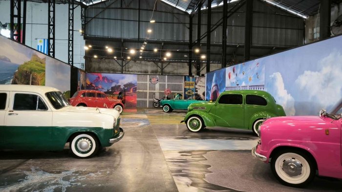 Museum transportasi di dalam Rasamadu Heritage (dok.pri/irerosana)