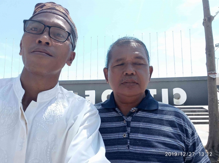 Bersama kakak Sawiyo (dokpri)