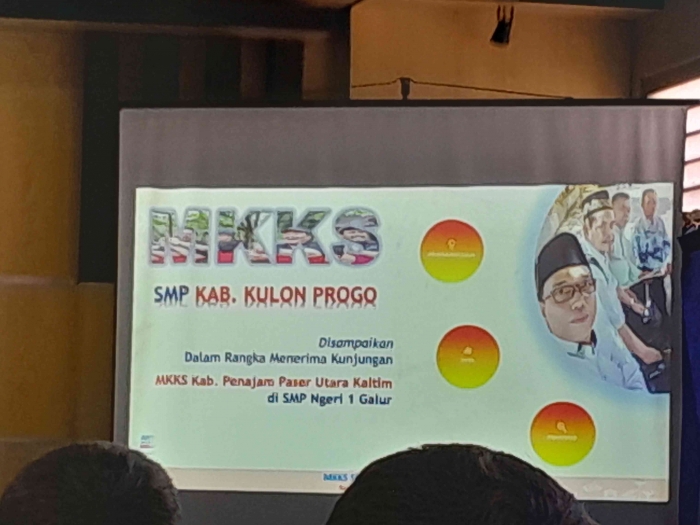 Tayangan MKKS Kulon Progo (dokpri)