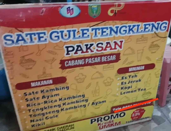 Menikmati Lezatnya Sate Pak San yang Gendut, Jusi dan Maknyus(dokpri)