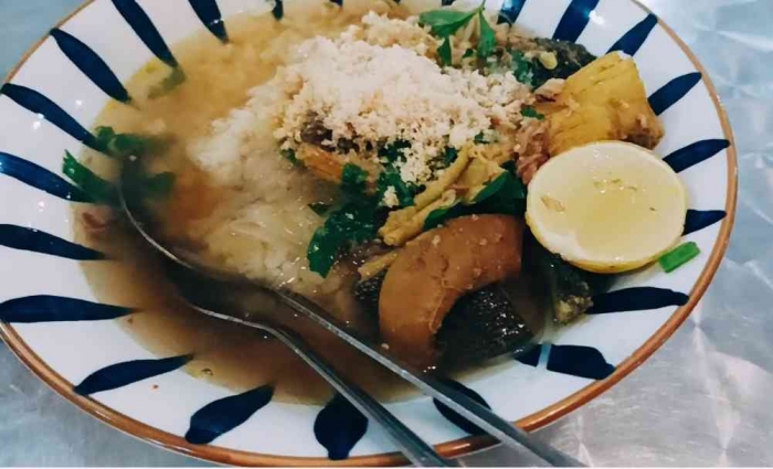 Soto babat Sleko Food Court (dokpri)