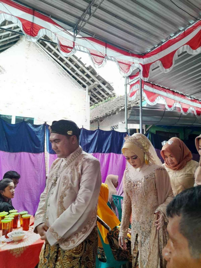Pengantin yang berbahagia (dokpri)