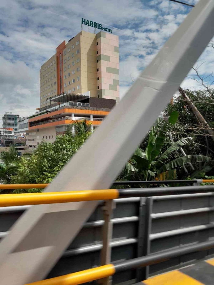 Nama Hotel tampak jelas (dokpri)