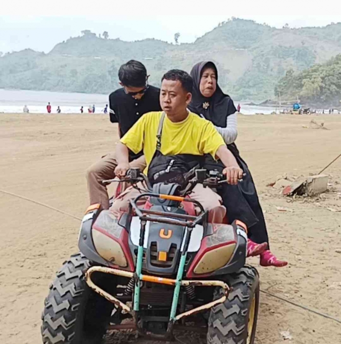 Ternyata Di tangan yang tepat, ATV bisa berjalan mulus(dokpri)