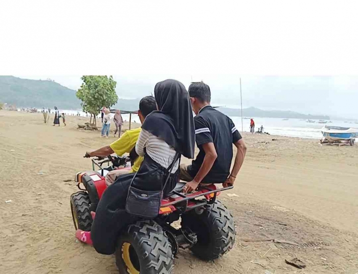 Yuhuuu...yuk naik ATV(dokpri)