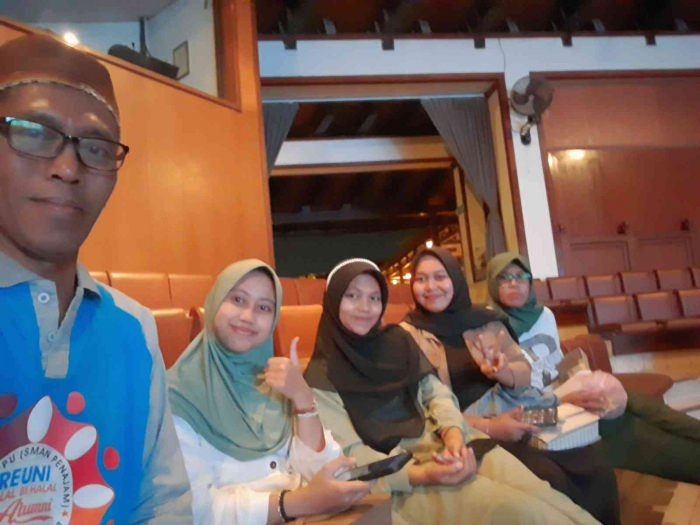 Di dalam gedung Tri Murti (dokpri)