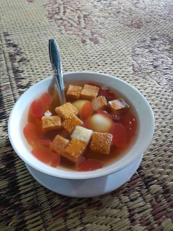 Satu porsi wedang ronde
