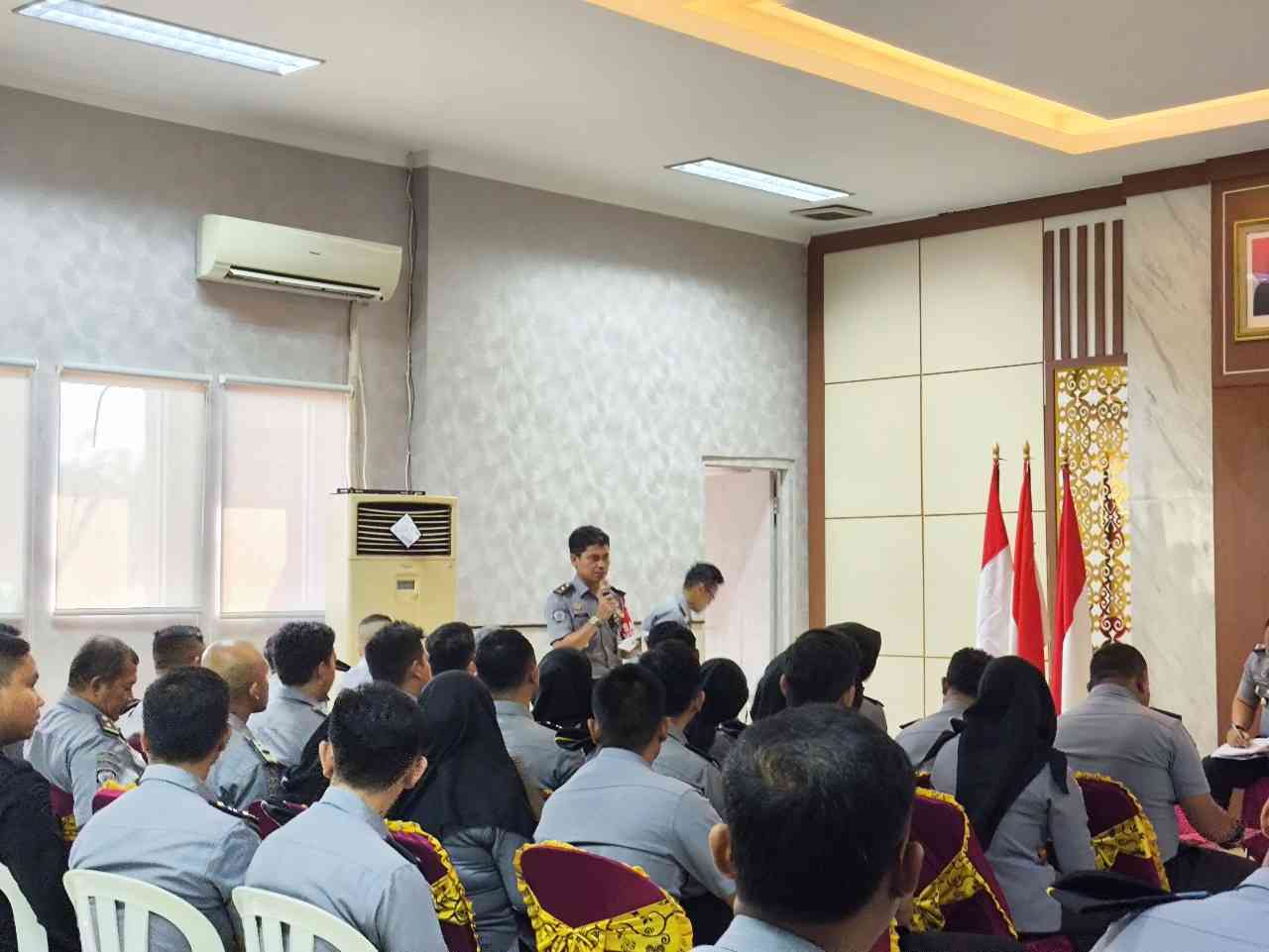 Lapas Narkotika Gunung Sindur Gelar Rapat Dinas Dan Sosialisasi PP No ...