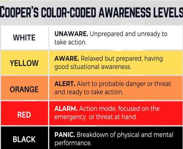 Cooper Color Code Yellow Diskursus Kesadaran David R. Hawkins dan Jeff Cooper pada Upaya Wajib ...