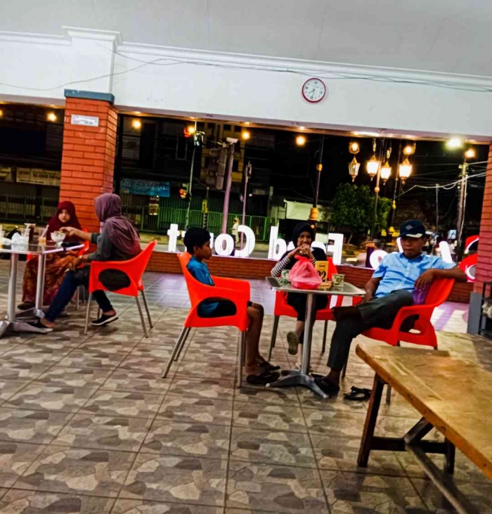 Salah satu spot di Sleko Food Court Kota Madiun (dokpri)