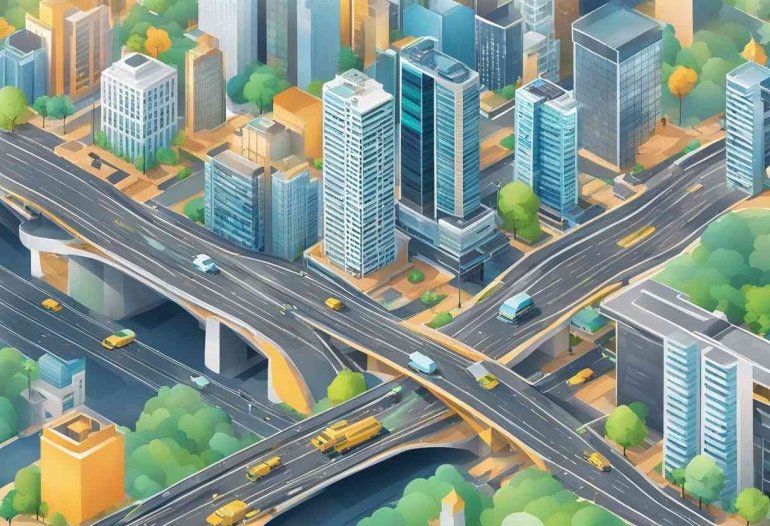 Source : David Darmawan AI based City Illustrations (c) 2024.