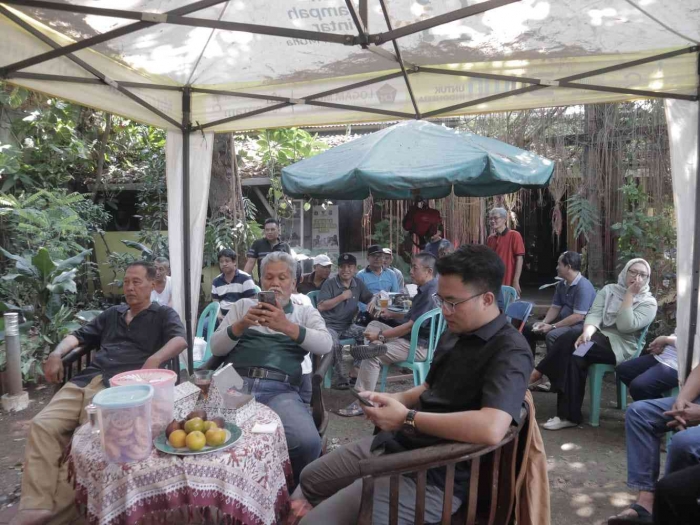 Sosialisasi Bank sampah pintar LGK KTH Rumah Kaum Jayakarta,sumber gambar dokumen pribadi