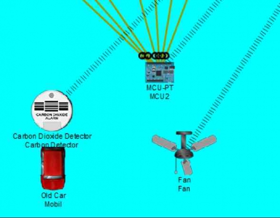 Gambar 13. Rancangan Smoke Detector