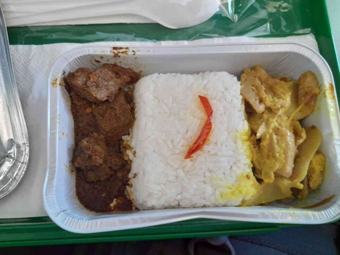 Nasi rendang (dokpri)
