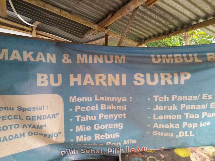 Warung Bu Harni alias mbah Surip (dokpri)