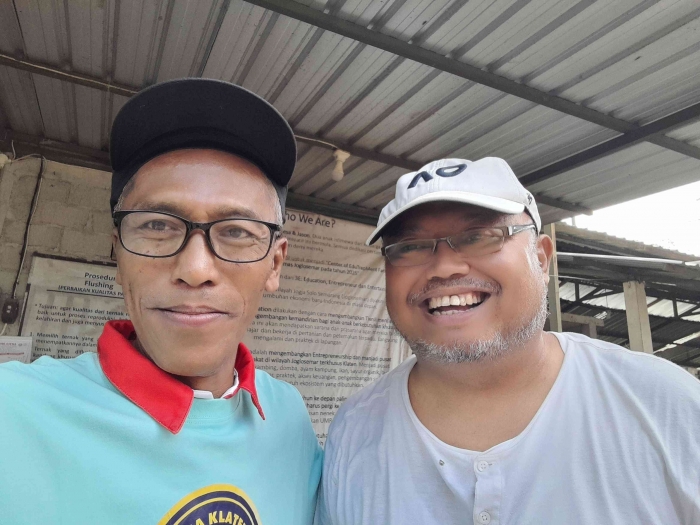Bersama Pak Eko (dokpri)