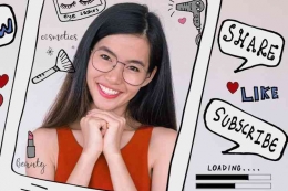 Ilustrasi personal branding di YouTube. (Sumber: Shutterstock via kompas.com)