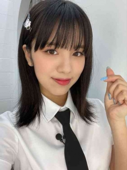 Lucy, my least favorite member di woo!ah yang justru memiliki bakat rap setara Dami Dreamcatcher. (sumber: Rayne)