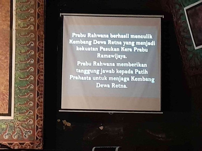 Deskripsi adegan babak pertama (dokpri)