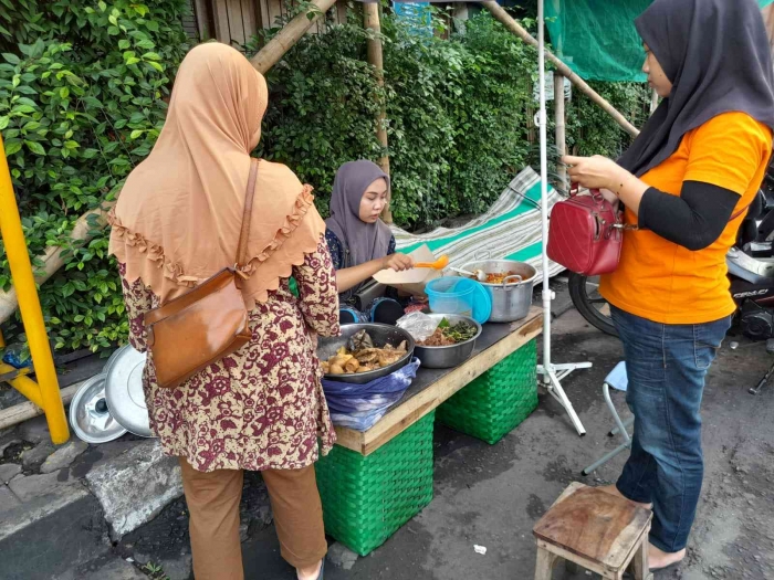 Penjual gudeg (dokpri)