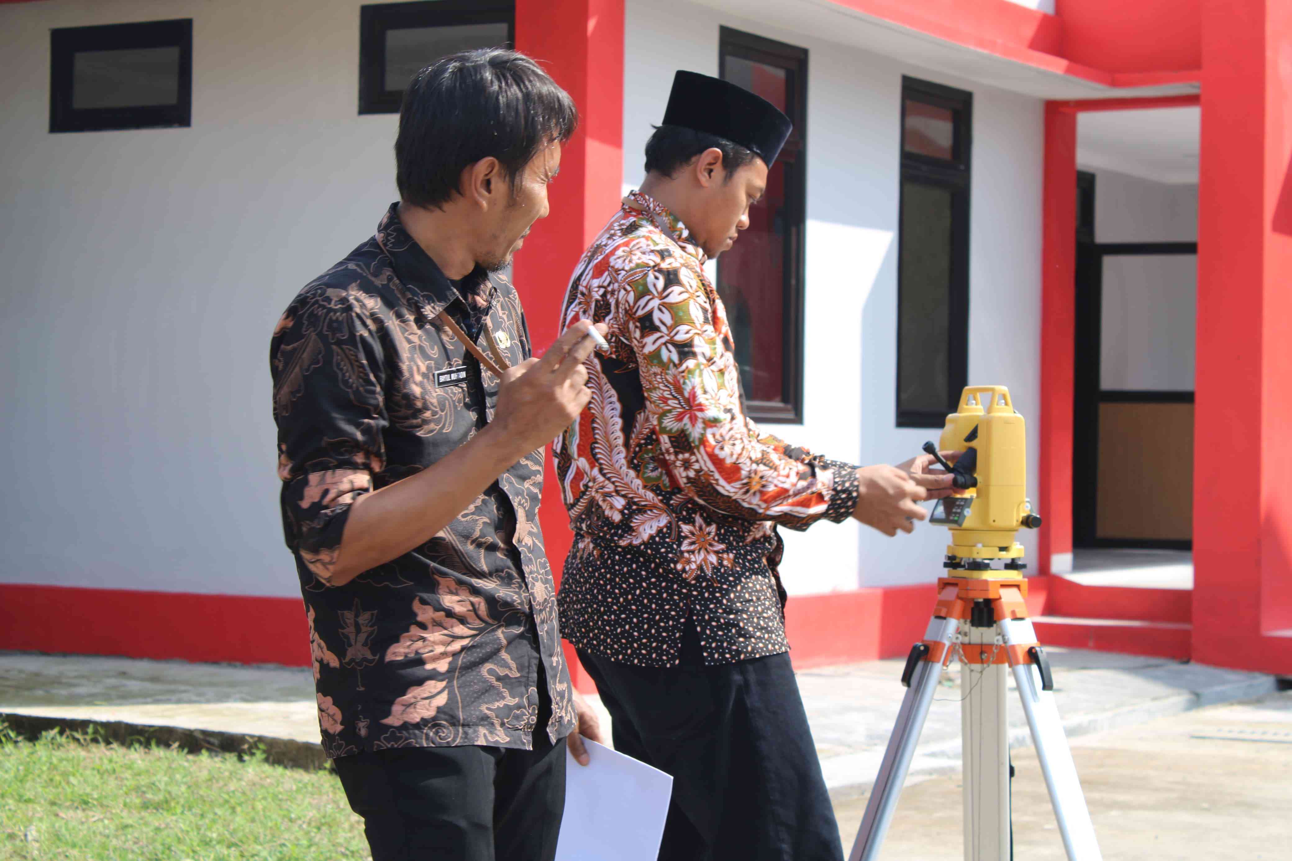 Pastikan Keakuratan Arah Kiblat Masjid Baitusalam, Lapas Nirbaya Dan ...