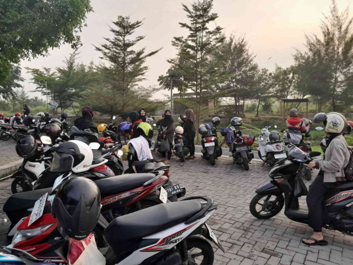 Semakin siang semakin banyak pengunjung (dokpri)