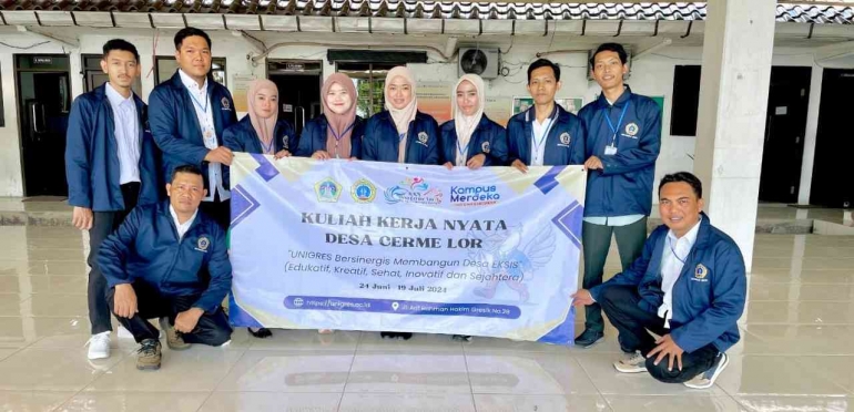 Foto Pembukaan KKN di Desa Cerme Lor