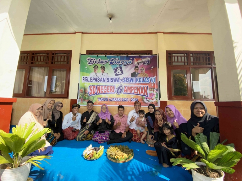 Gelar Karya P5 tema Kearifan Lokal Sasak SDN 6 Ampenan/dokpri
