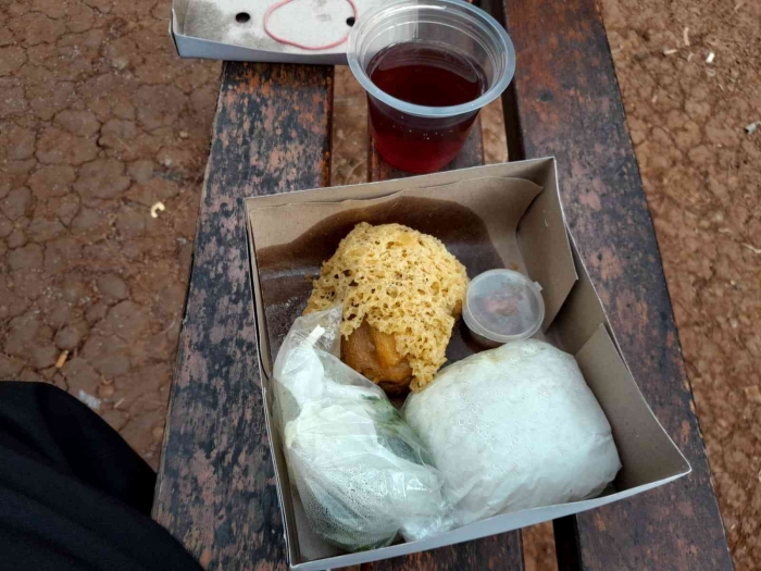 Nasi kotak dari Klaten (dokpri)