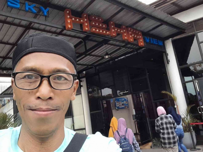 Tiket masuk Heha Sky View Rp 25.000/orang (dokpri)