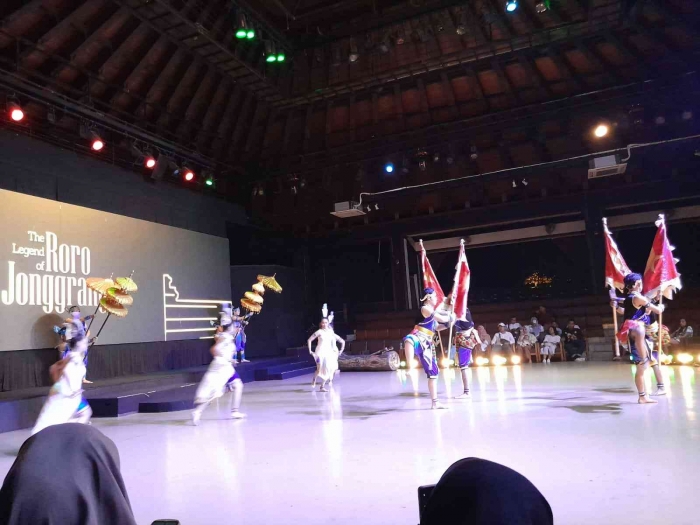 Adegan awal sendratari Roro Jonggrang (dokpri)