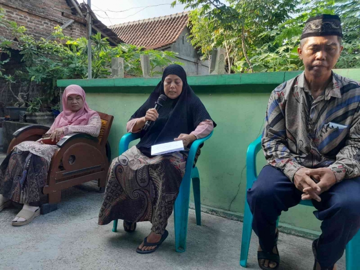 Dua menantu dan satu anak Sastro Martoyo (dokpri)