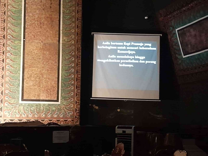 Deskripsi Anila menolak Kapi Pramuja (dokpri)