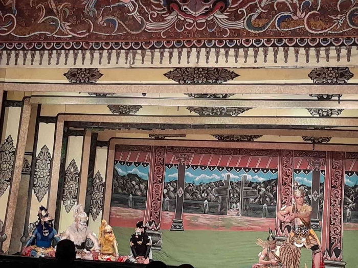 Kapi Pramuja menghadap Rama Wijaya (dokpri)