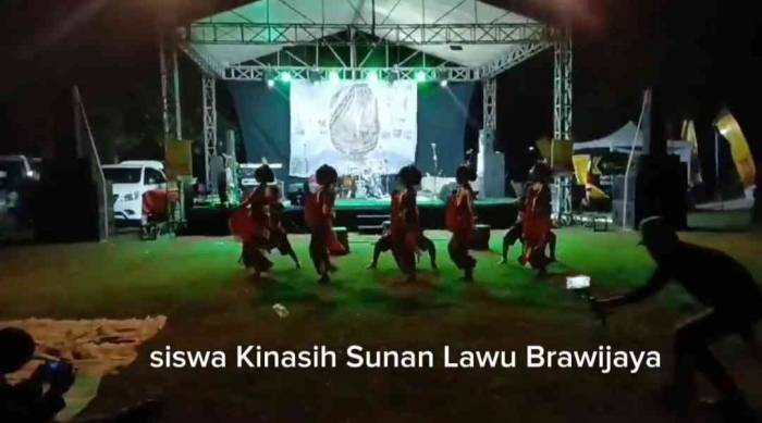 Tari selamat datang babad Tanah Ponorogo (dokpri)