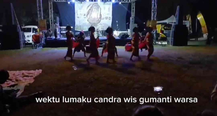 Tari selamat datang babad Tanah Ponorogo (dokpri)