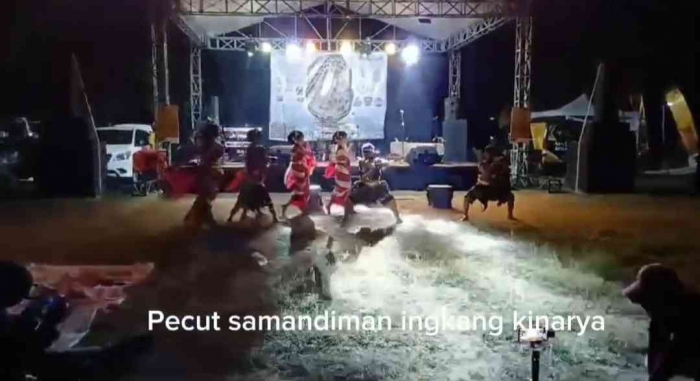 Tari selamat datang babad Tanah Ponorogo (dokpri)