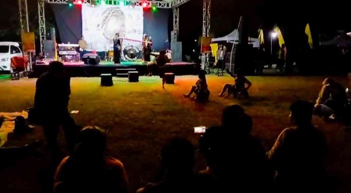 Tari Kreasi Bujang Ganong Menyambut Tamu Undangan Grebeg Suro Ponorogo 2024(dokpri)