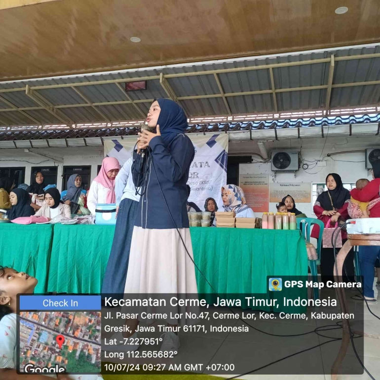 Pemaparan Materi oleh Dosen Universitas Gresik/dokpri