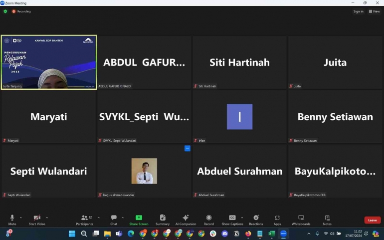 Dokumentasi Pribadi