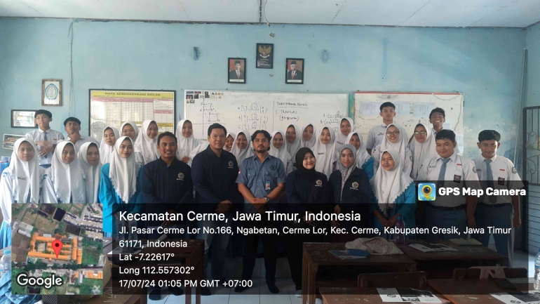 Penyuluhan di ruang kelas/dokpri