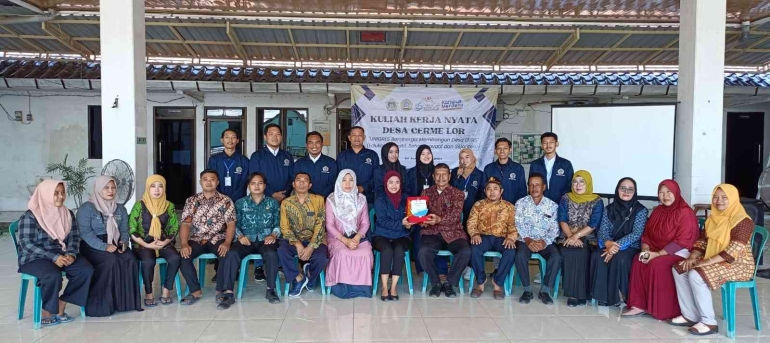 Penutupan KKN Desa Cerme Lor (Dokpri)