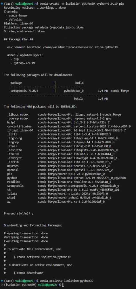 snapshot anaconda command