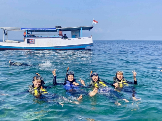 Snorkeling di Karimun Jawa/dokpri
